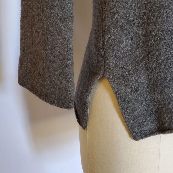 J. Jill Sweater Gray with Scoop Neck, Size L/M - Picture 3 of 7
